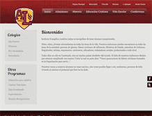 Tablet Screenshot of colegios.alatina.org